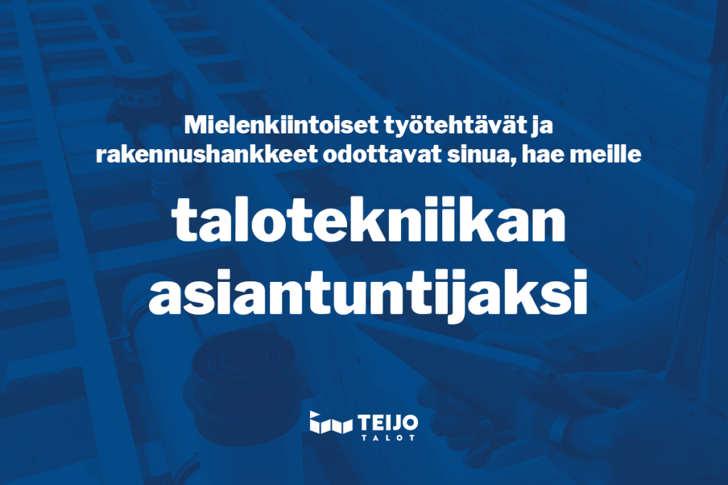 Sopisitko vahvistukseksi tiimiimme? Haluatko osaksi asiantuntevaa ja työhönsä sitoutunutta työyhteisöä? Etsimme nyt projektipäällikköä sekä projektipäälliköiden tiiminvetäjää Salon toimipisteellemme vakituiseen työsuhteeseen.