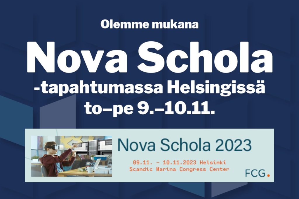 Olemme mukana Nova Schola -tapahtumassa Helsingissä to–pe 9.–10.11.2023. Poikkea osastollemme kuulemaan ja näkemään millaisia ratkaisuja Teijo-Talot tarjoaa mm. koulu- ja päiväkotirakentamiseen!